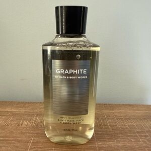 Bath & Body Works Men’s Collection Graphite 3 n 1 Hair Face and Body Wash New